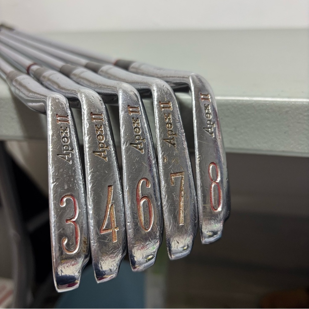 Ben Hogan Apex II Irons 3,4,6,7,8 Golf Right Hand